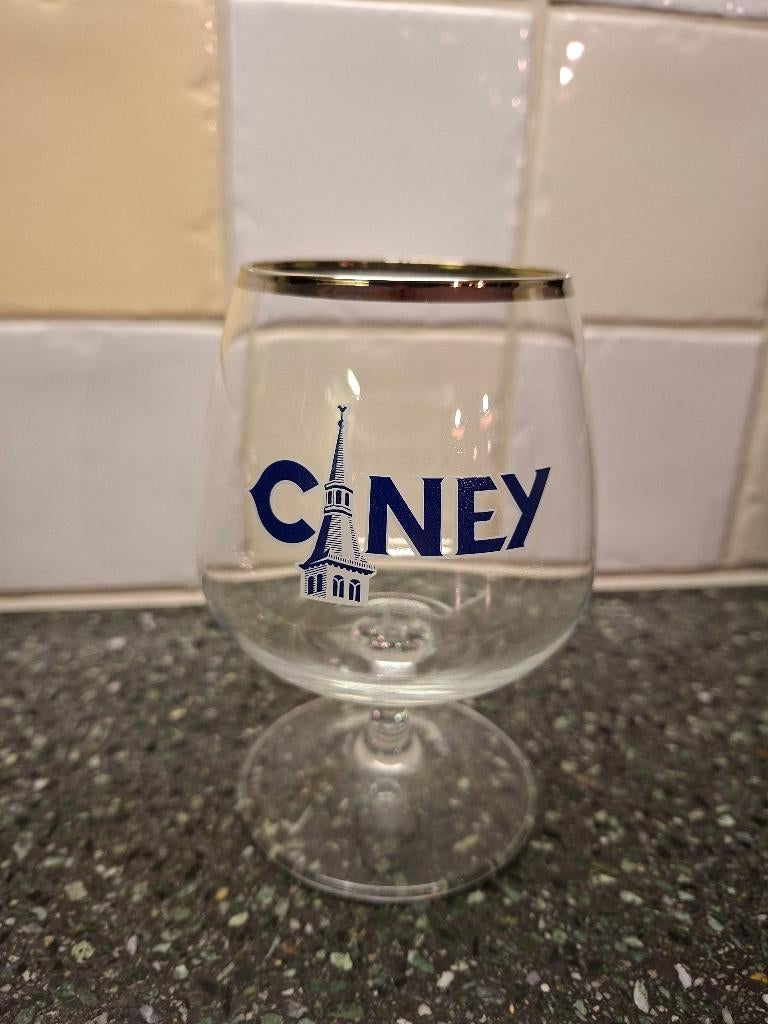 Ciney bierglas, Ophalen of Verzenden, Zo goed als nieuw, Bierglas