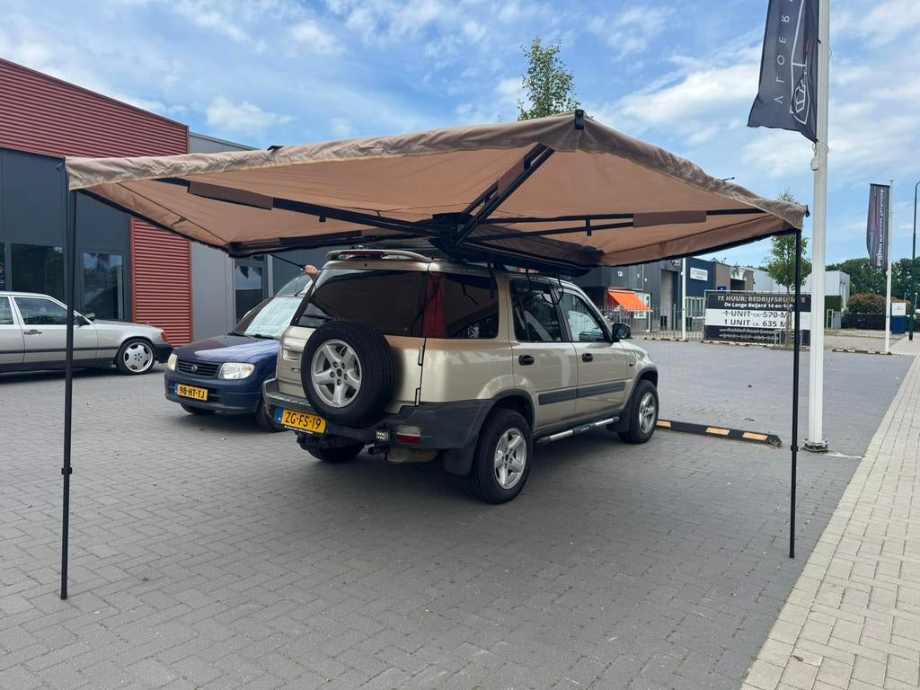 270 graden zwevende autoluifel rechts - batwing, Ophalen, Zo goed als nieuw, Tot en met 4