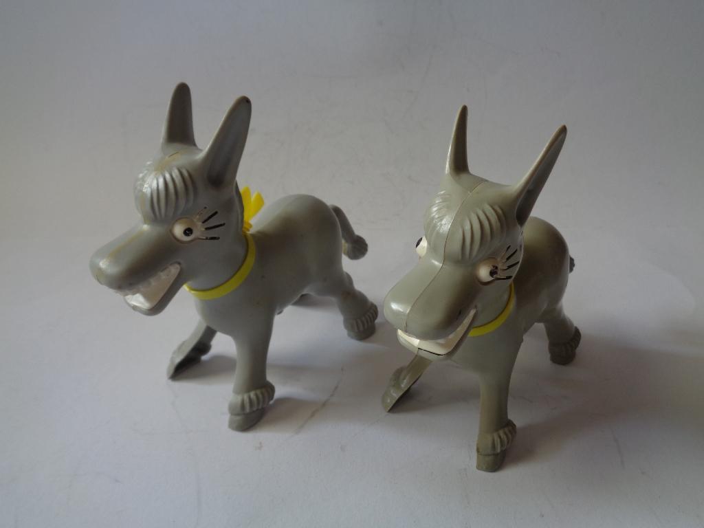 Oude Kohler Ezeltjes, Set van 2 stuks, Germany, jaren''60s, Ophalen of Verzenden, Zo goed als nieuw