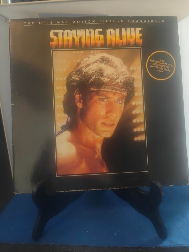 Various - Staying Alive Soundtrack LP, Ophalen of Verzenden, Zo goed als nieuw, 12 inch