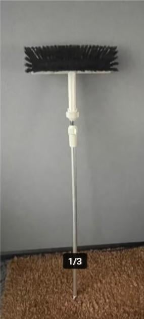 Brabantia wasborstel, raamwasser, met uitschuifbare steel, Huis en Inrichting, Ophalen, Raamwisser of Trekker