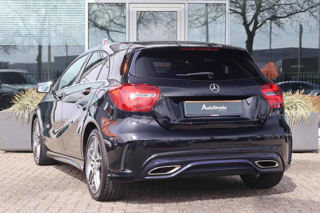 Mercedes A-Klasse A 180 AMG-Line 122pk | Cruise | Airco | Na, Auto's, Gebruikt, 4 cilinders, Met garantie (alle), 1595 cc