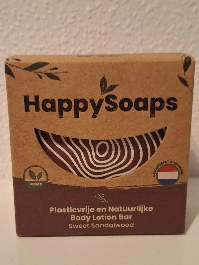 Happy Soaps Body Lotion Bar Sweet Sandalwood, Ophalen of Verzenden