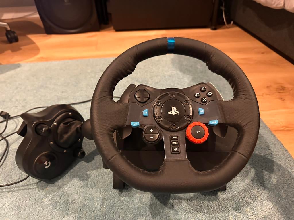 Logitech stuur en schakelpook, Ophalen of Verzenden, Gebruikt, PlayStation 4