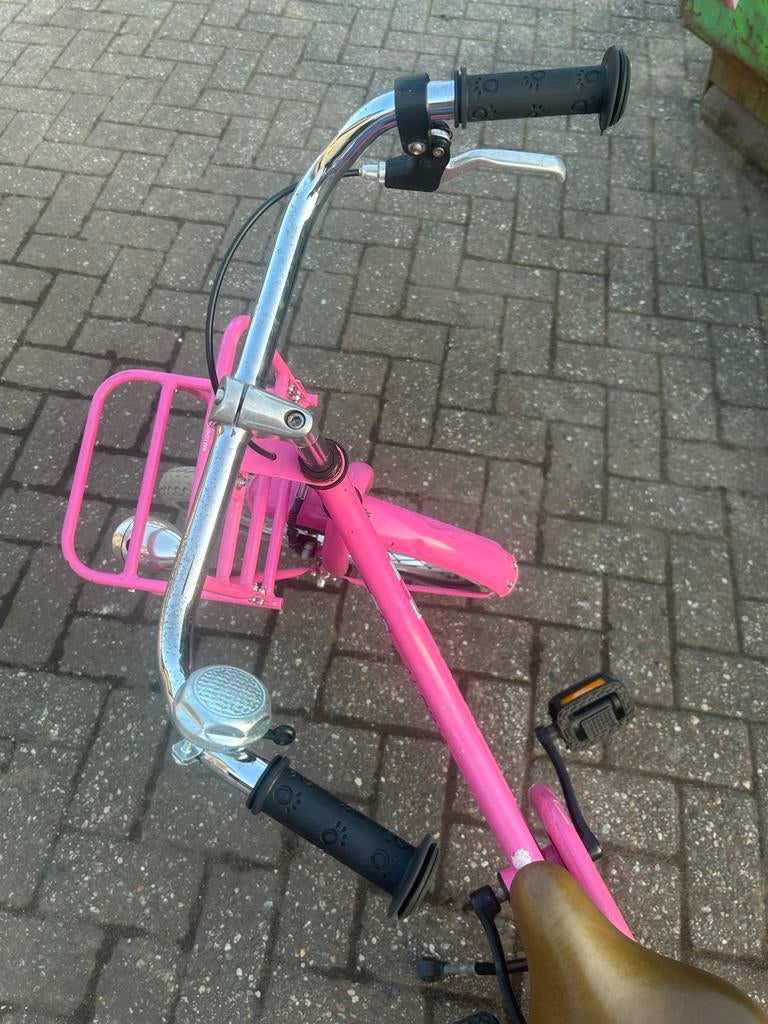 Roze Alpina fiets 20 inch, Ophalen, Gebruikt, 20 inch, Handrem