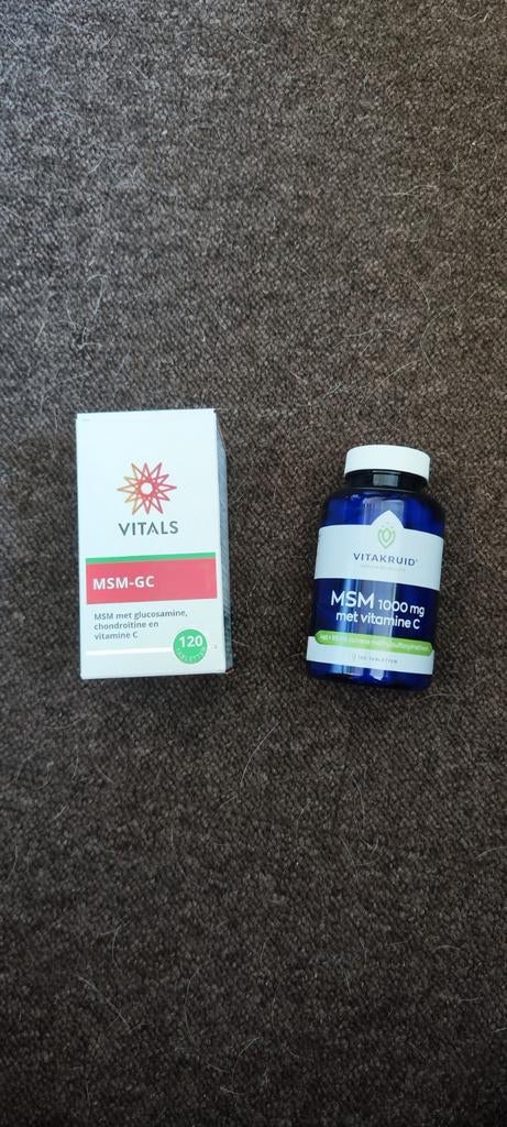 MSM Vitals en Vitakruid supplement, Sport en Fitness, Gezondheidsproducten en Wellness, Ophalen of Verzenden, Nieuw, Overige typen