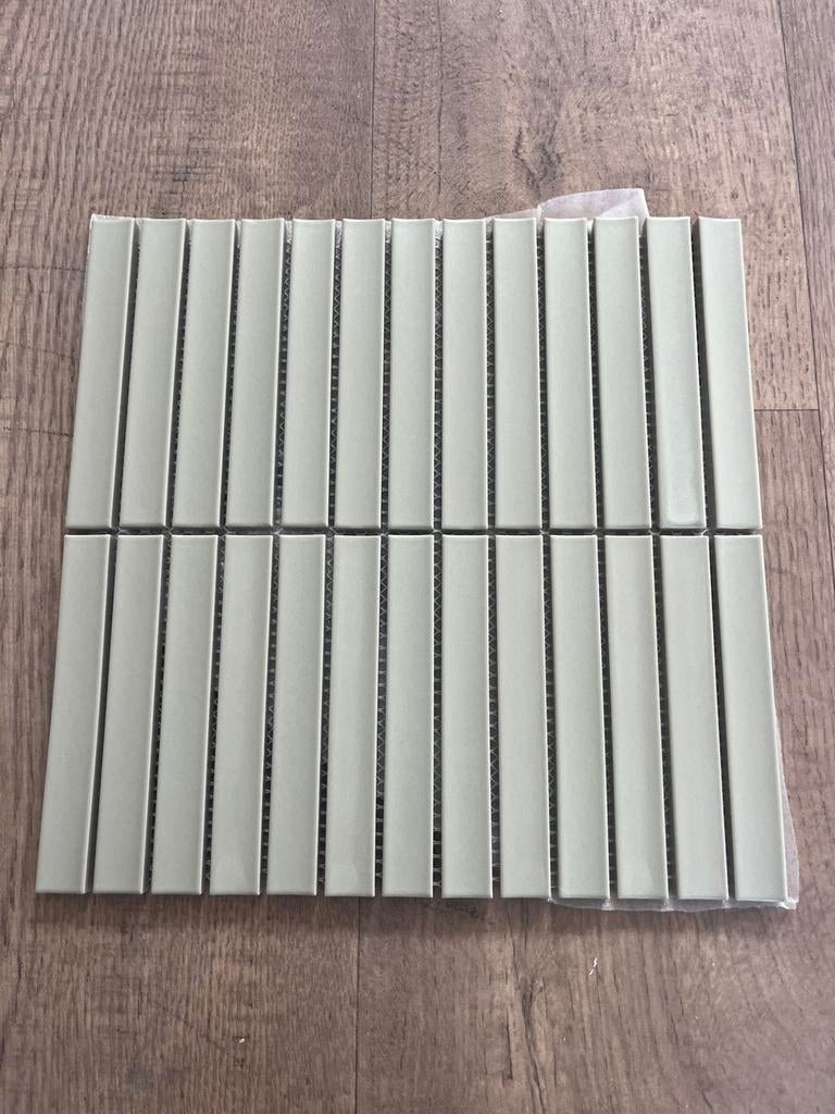 Kit kat mozaik tegels, 50 tot 150 cm, Ophalen of Verzenden, Zo goed als nieuw, Minder dan 5 m²