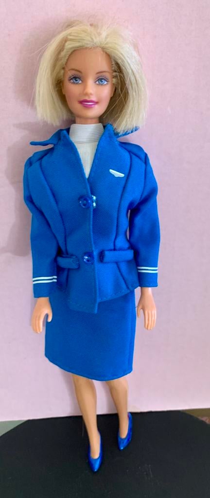Barbiekleding stewardess KLM, Verzamelen, Ophalen of Verzenden, Gebruikt, Pop