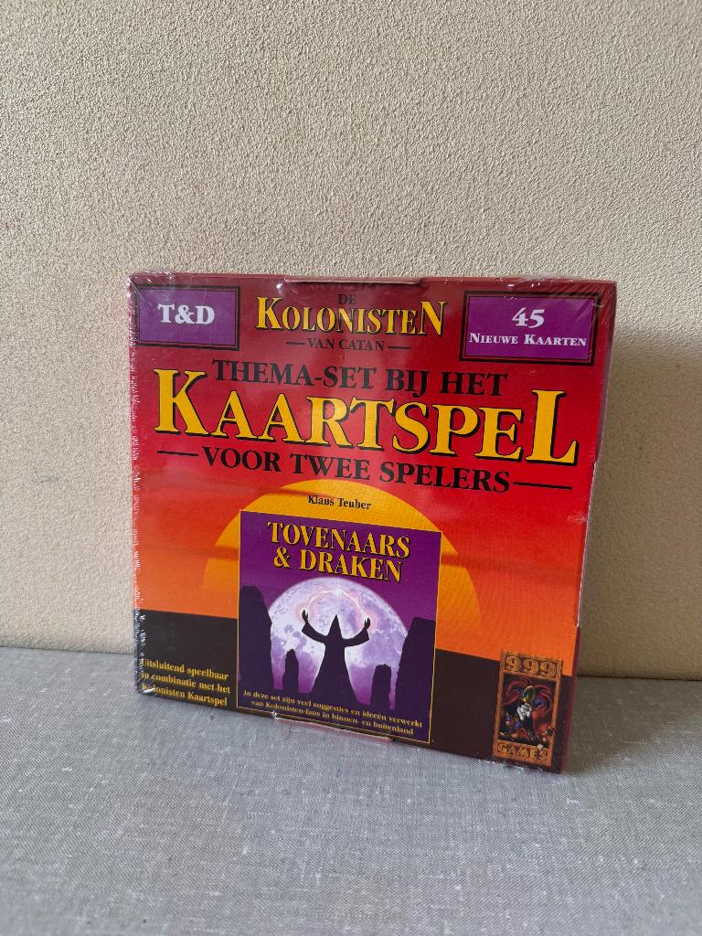 NIEUW kaartspel van De Kolonisten : Tovenaars en Draken, Hobby en Vrije tijd, Gezelschapsspellen | Kaartspellen, Nieuw, Een of twee spelers
