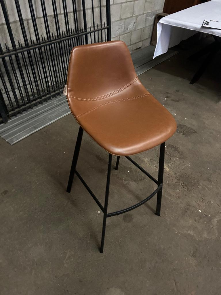 bar krukken, Ophalen, 5 krukken of meer, 60 tot 90 cm, Leer