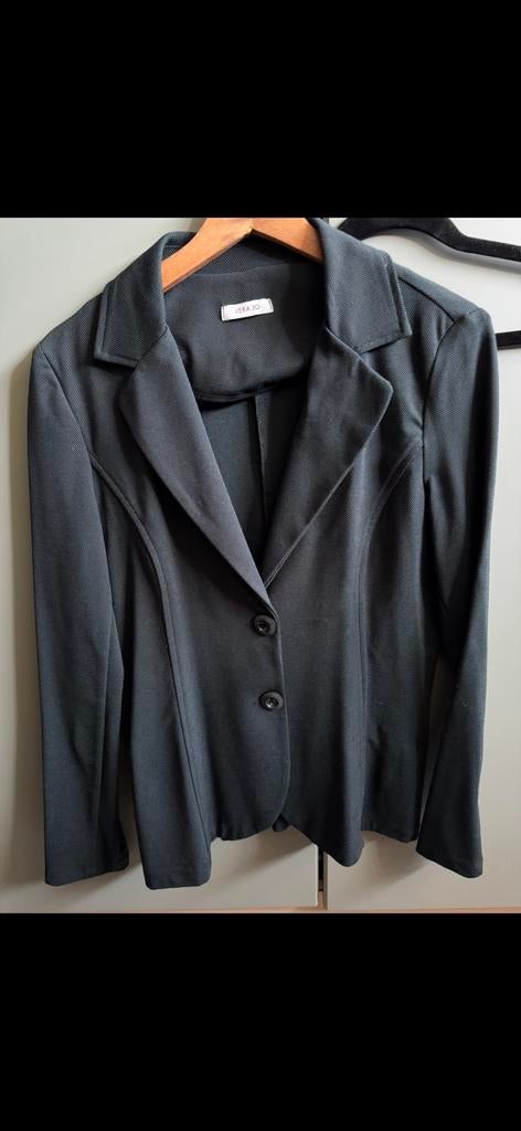 Vera Jo Zwart Jasje - Maat M, Maat 38/40 (M), Zwart, Ophalen of Verzenden, Zo goed als nieuw