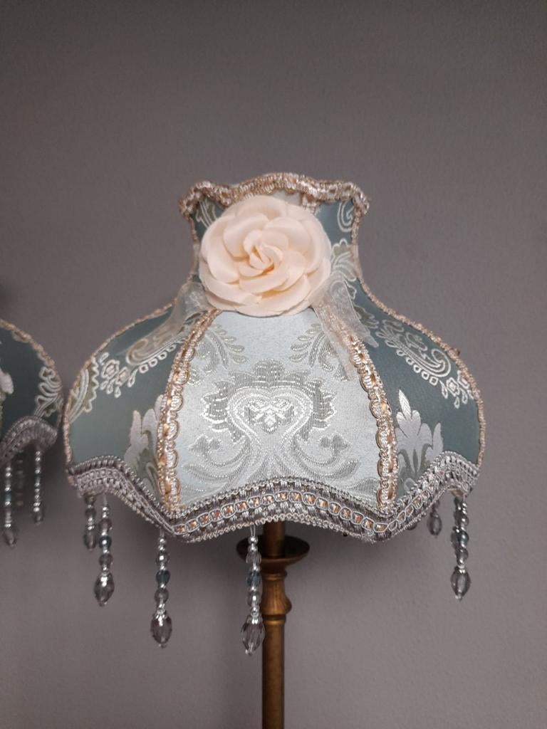 Barok lampen kappen 100.00 p.s, Ophalen of Verzenden, Rond, 50 cm of meer