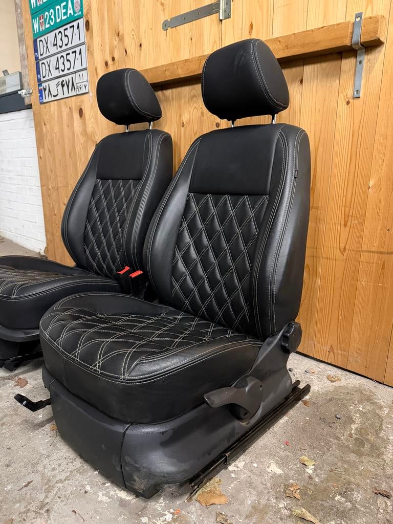 Leren autostoel VW Caddy 2018, Auto-onderdelen, Interieur en Bekleding, Ophalen, Gebruikt, Volkswagen