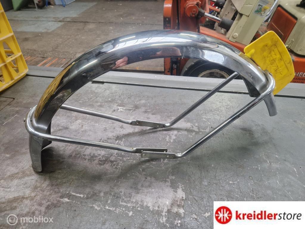 Kreidler voorspatbord model 1973-1982 verchroomd, Gebruikt, Kreidler, Ophalen of Verzenden, Kreidler