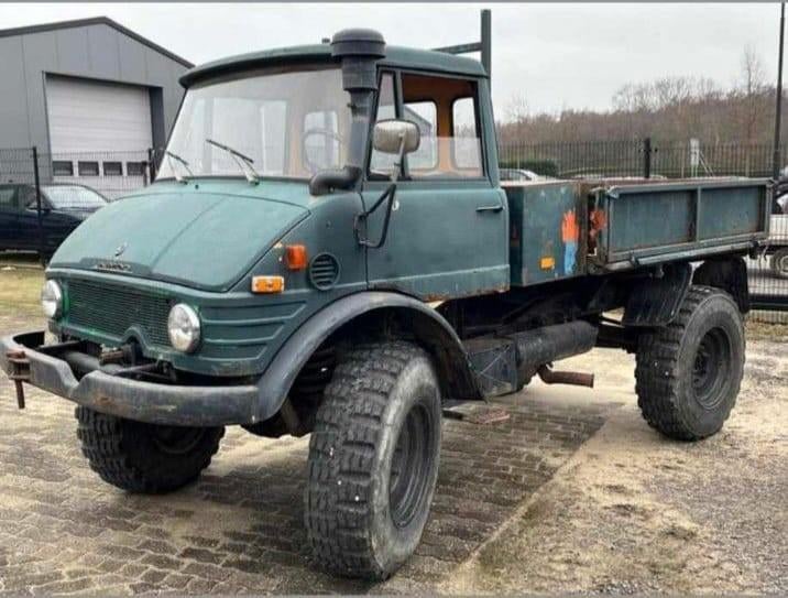 Mooie Unimog 416 bouwjaar 1974, Ophalen