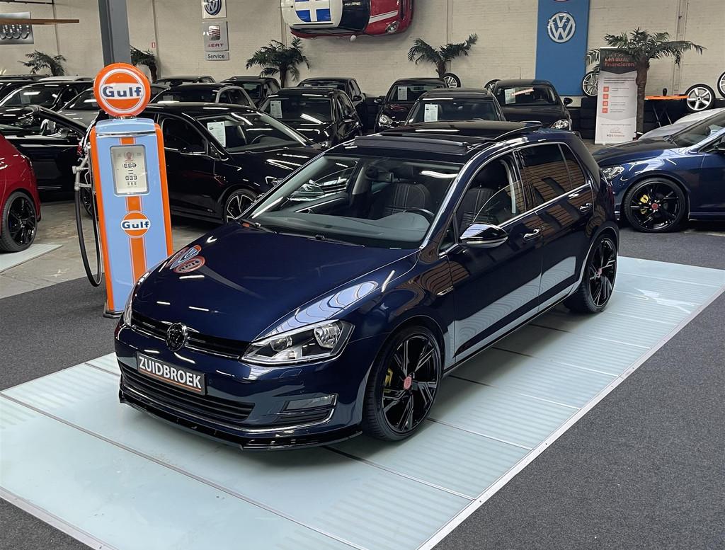 Volkswagen Golf 1.4 TSI PANO! Maxton! Clima! Navi!, Gebruikt, 4 cilinders, Blauw, Origineel Nederlands