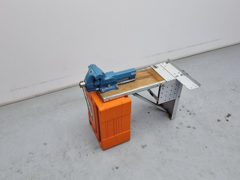 bankschroef systeem werkbank bus inrichting, Niet ingevuld, Niet ingevuld, Niet ingevuld