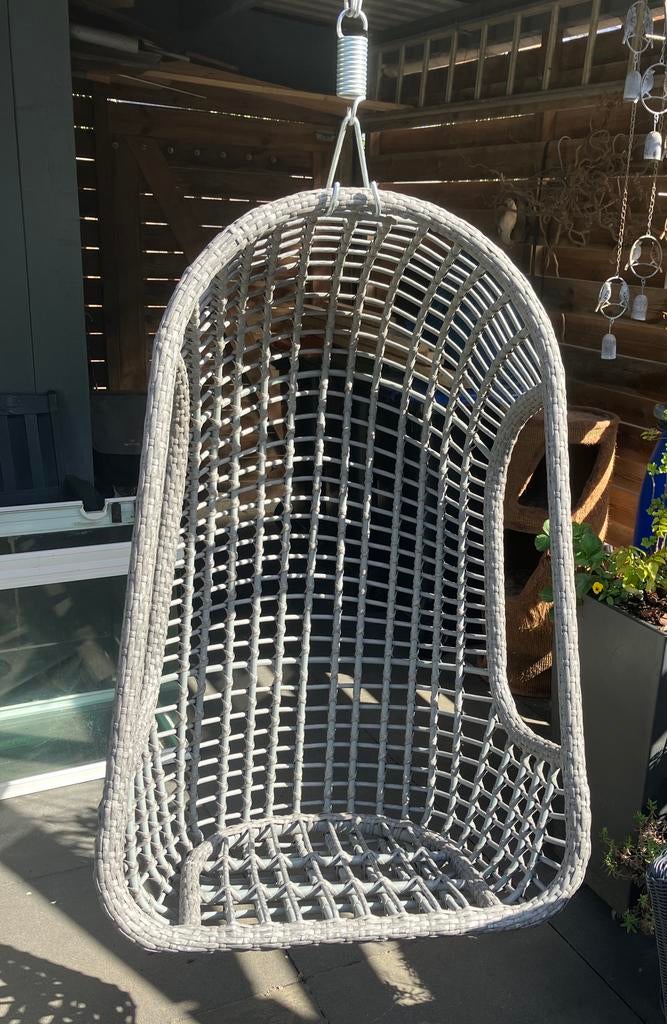 Hangstoel egg chair, Tuin en Terras, Tuinstoelen, Ophalen, Zo goed als nieuw
