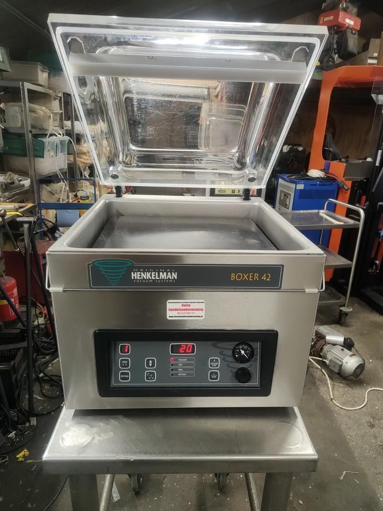 Henkelman Boxer 42 vacuummachine vacumeermachine 230 volt, Ophalen, Koelen en Vriezen