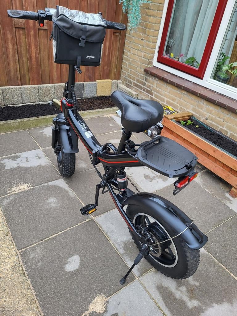 Dikke vouw-fatbike.., Ophalen