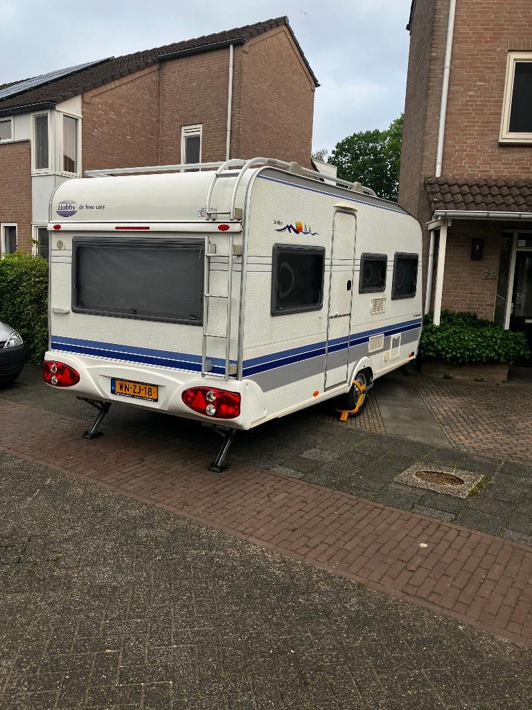 Hobby de luxe easy 450 UF Voortent, Luifel, Fietsdrager, Rondzit, Hobby, 750 - 1000 kg, Particulier