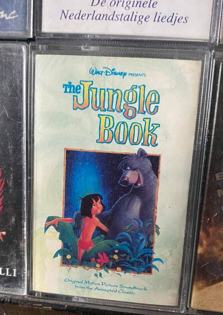 Disney cassette jungle book, Cd's en Dvd's, Cassettebandjes, Ophalen of Verzenden, Zo goed als nieuw, Kinderen en Jeugd, 1 bandje