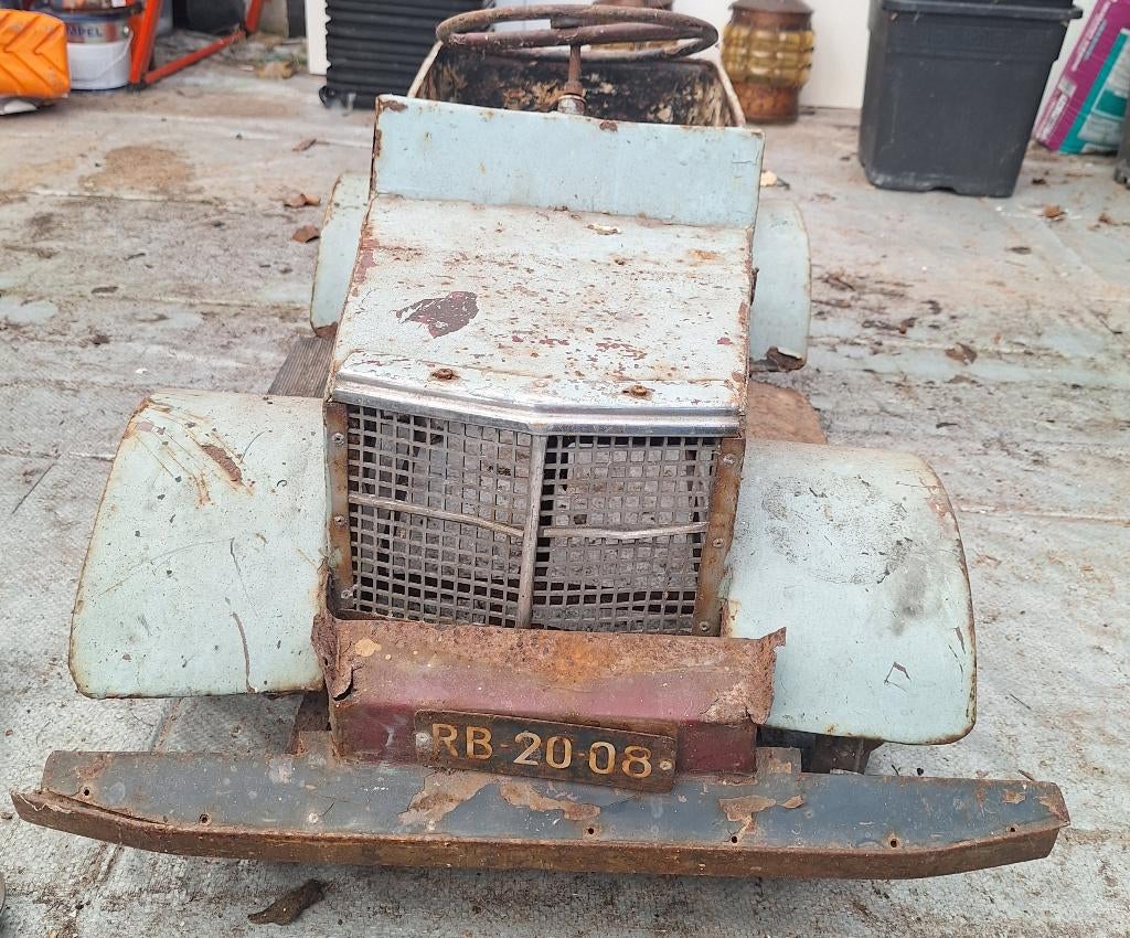 Vintage trapauto, Ophalen