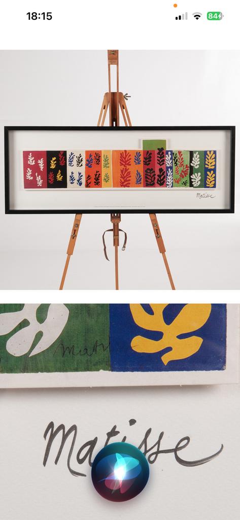 MATISSE. —  OLUNDA. —  PRINT., Ophalen