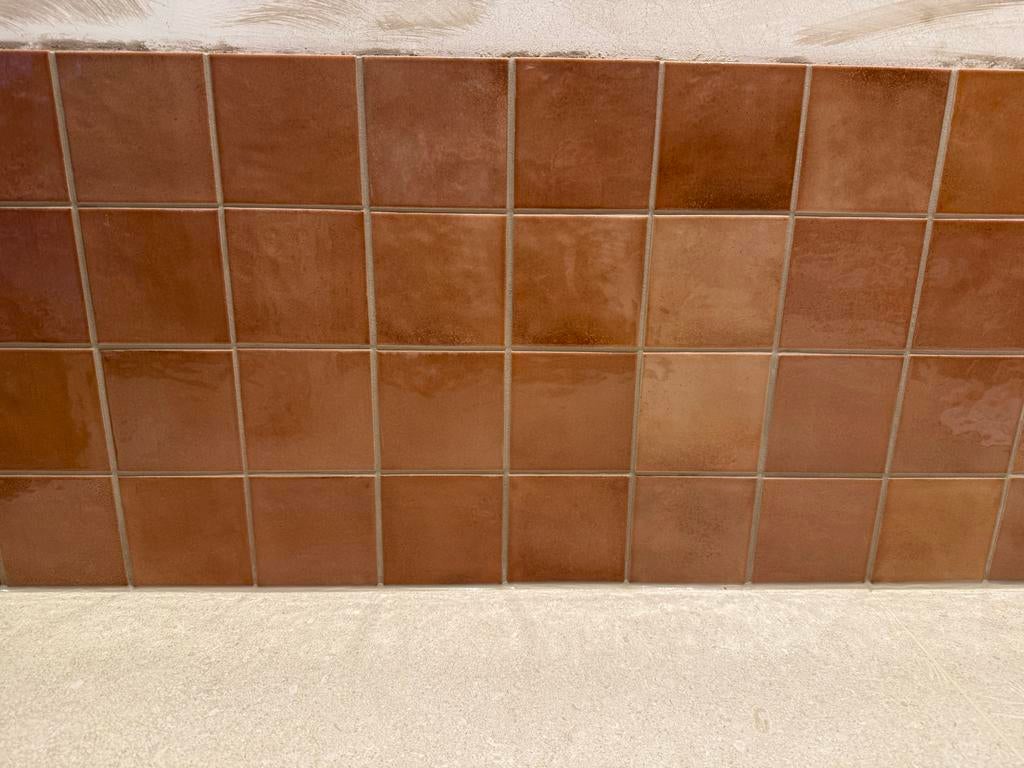 Nieuw! The Mosaic Factory Kasba Terra Glanzend, Doe-het-zelf en Verbouw, Tegels, Ophalen, Nieuw, Minder dan 20 cm, Minder dan 20 cm