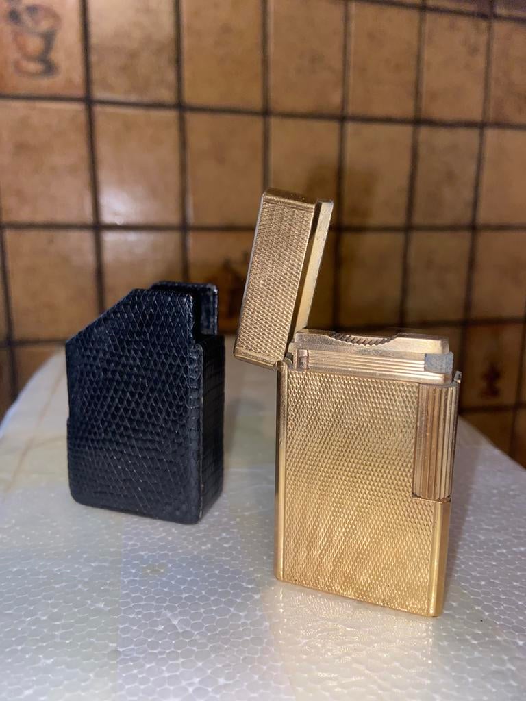 S.T DUPONT VINTAGE LIGNE 1,1968 VERGULD,weekend prijs 150€, Ophalen of Verzenden, Zo goed als nieuw, Aansteker