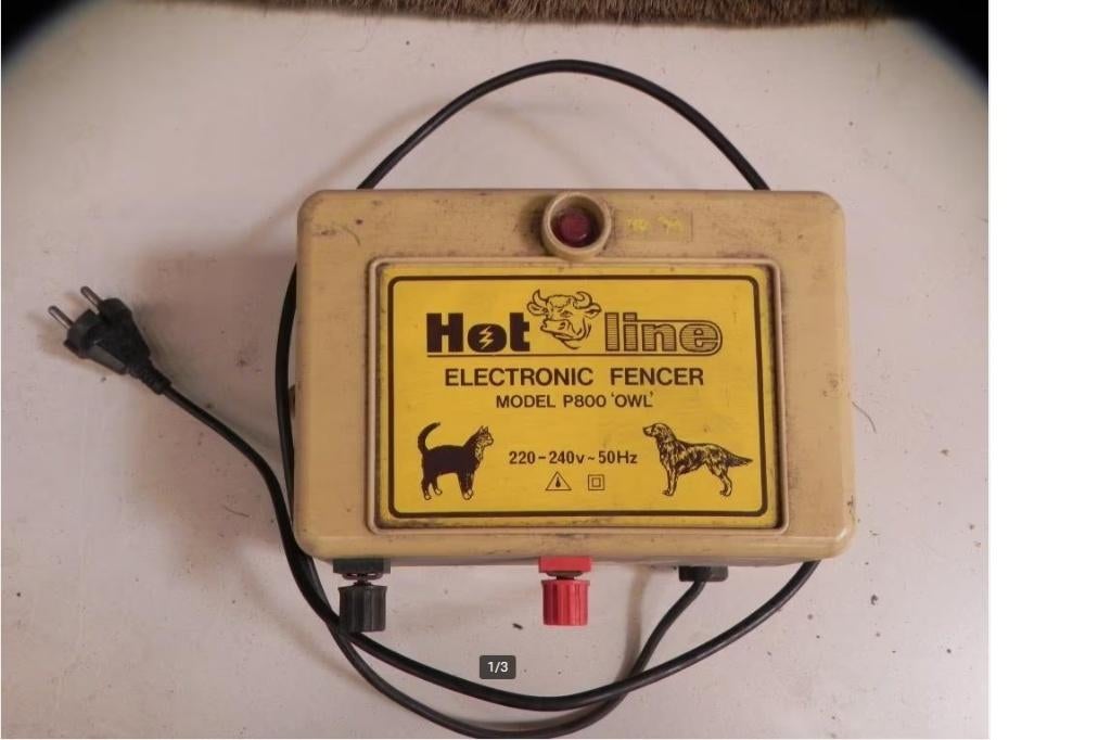 schrikdraad trafo voor afzetting weide e.d, Dieren en Toebehoren, Stalling en Weidegang, Weidegang, Toebehoren