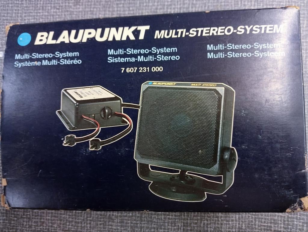 Blaupunkt Multi Stereo Systeem
7607231000
60Watt, Auto diversen, Nieuw, Ophalen of Verzenden, Nb, Nb