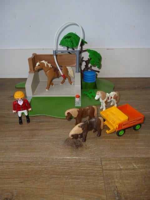 Playmobil Wasbox voor Paarden 4193, Kinderen en Baby's, Speelgoed | Playmobil, Zo goed als nieuw, Ophalen of Verzenden