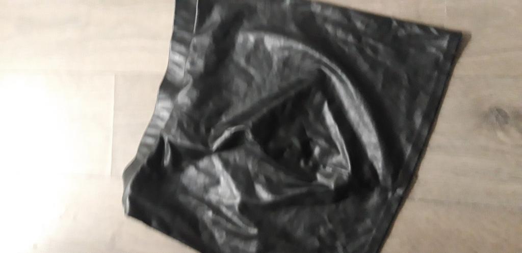 leatherlook rokje gedragen, Zwart, Maat 42/44 (L), Ophalen of Verzenden, Gedragen