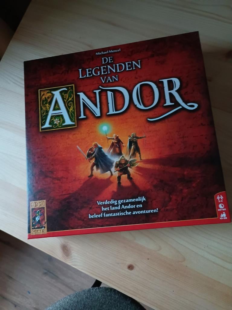 Nieuw bordspel De Legenden van Andor, Hobby en Vrije tijd, Gezelschapsspellen | Bordspellen, Een of twee spelers, Ophalen, Nieuw