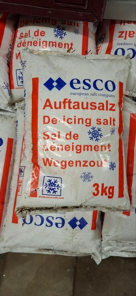 Strooizout zakken 3 kg 4 voor €10.-, Ophalen, Nieuw