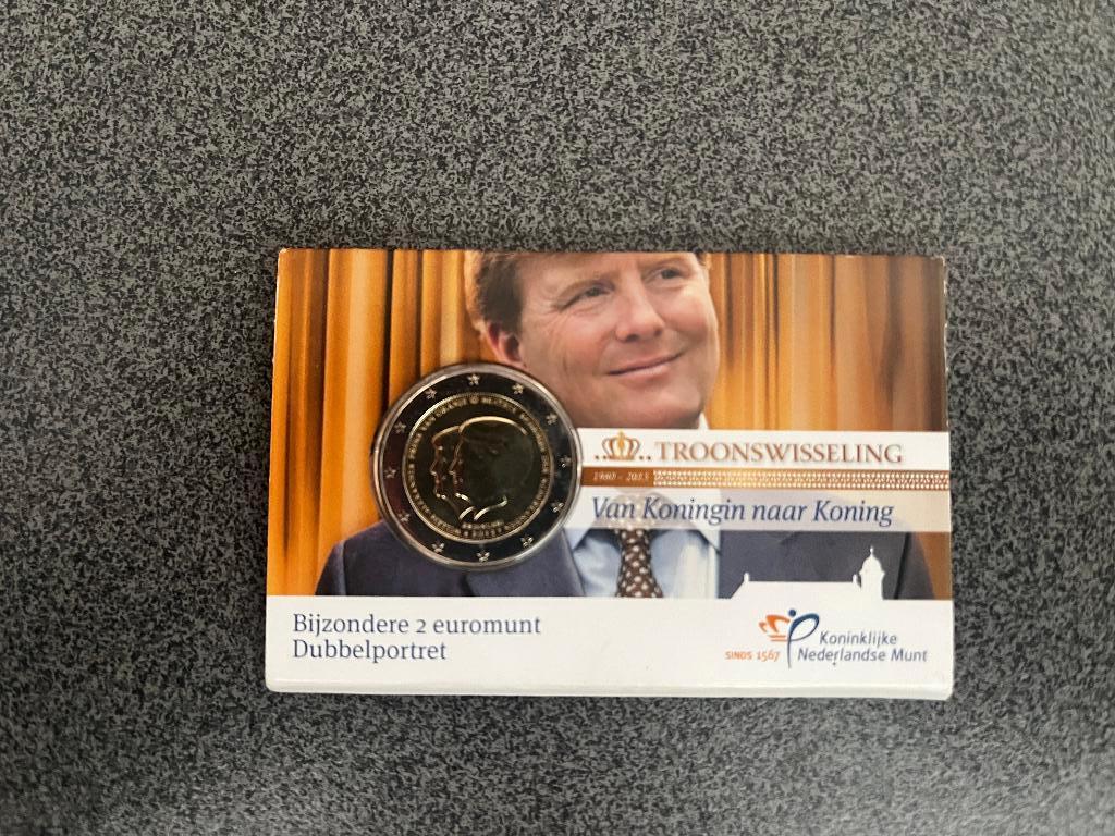 Bijzondere 2 € munt dubbelportret, Postzegels en Munten, Munten | Europa | Euromunten, Overige landen, Ophalen of Verzenden, Losse munt