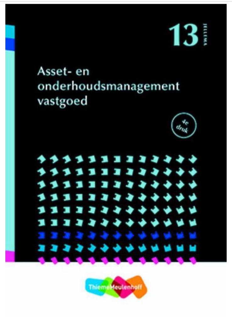 Asset- & onderhoudsmanagement vastgoed, Boeken, Jellema, Ophalen of Verzenden, Zo goed als nieuw, Bouwkunde