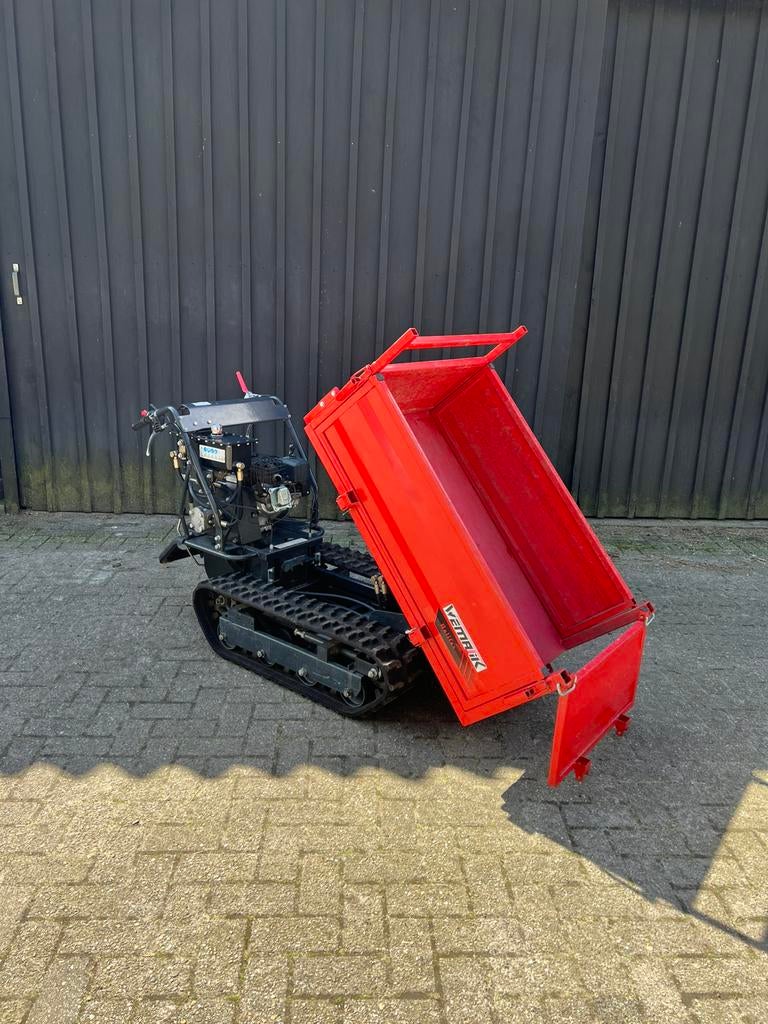 Rups dumper, Ophalen, Zo goed als nieuw, Handmatig