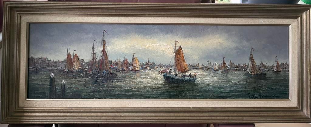 Peter Brouwer - Panorama Amsterdam, Ophalen of Verzenden