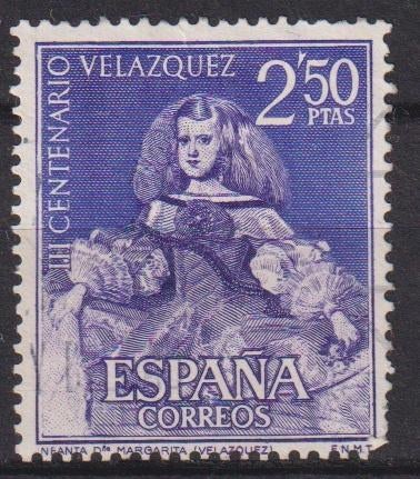 Spanje Velazquez, Verzenden, Gestempeld, Overige thema's