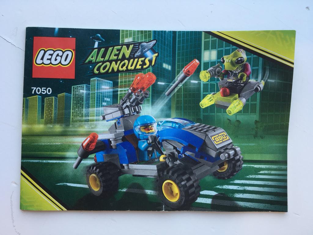 Lego Alien Conquest 7050 - Compleet!, Ophalen of Verzenden, Zo goed als nieuw, Complete set, Lego