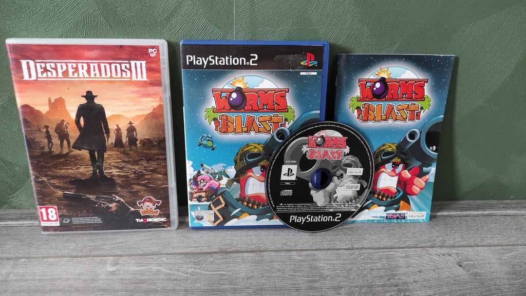 Worms blast ps2 en gratis desperados 3 pc game, Ophalen of Verzenden
