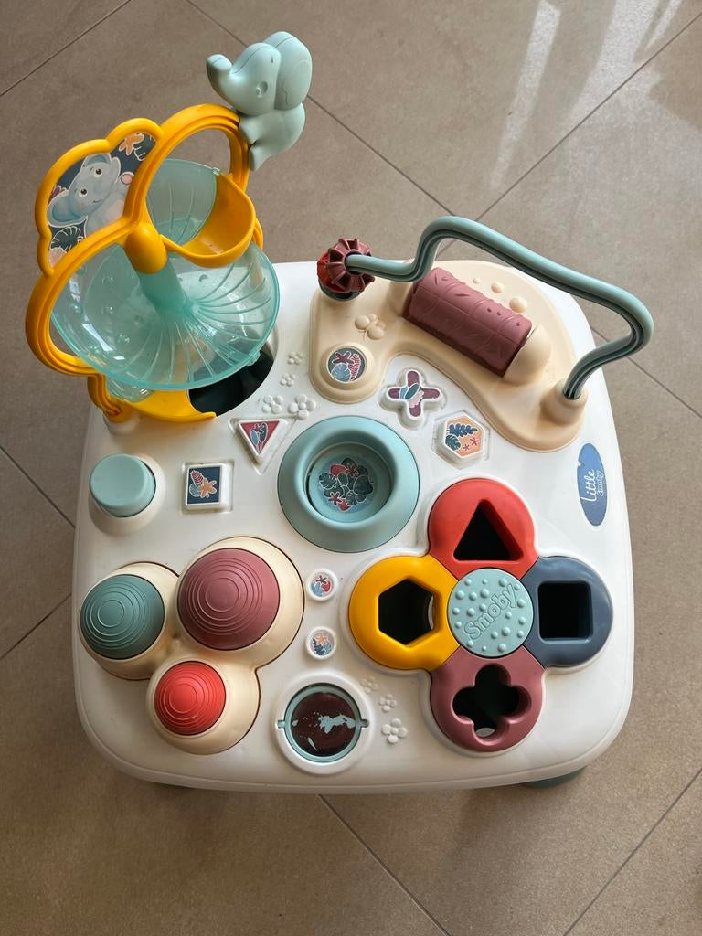 Smoby speeltafel (incompleet), Ophalen, Gebruikt