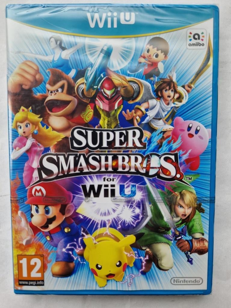 SUPER SMASH BROS NEW sealed, Spelcomputers en Games, Games | Nintendo Wii U, Muziek, 1 speler, Nieuw, Ophalen of Verzenden