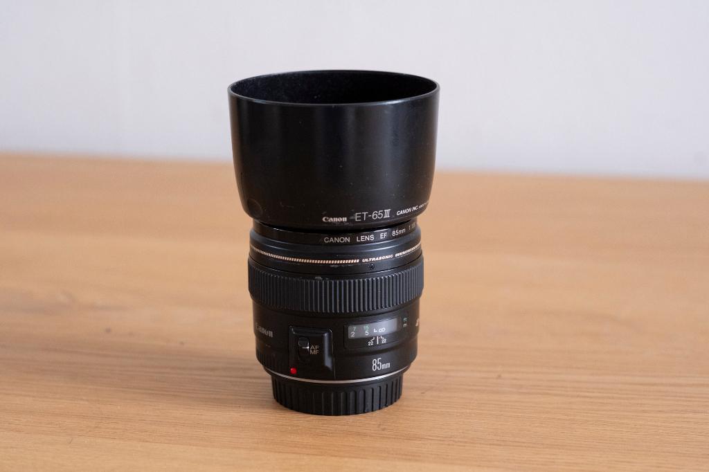 Canon 85mm 1.8, Audio, Tv en Foto, Fotografie | Lenzen en Objectieven, Ophalen, Gebruikt, Telelens