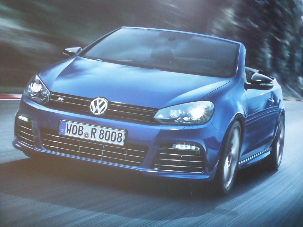 Volkswagen VW Golf R Cabrio Brochure, Ophalen of Verzenden, Zo goed als nieuw, Volkswagen