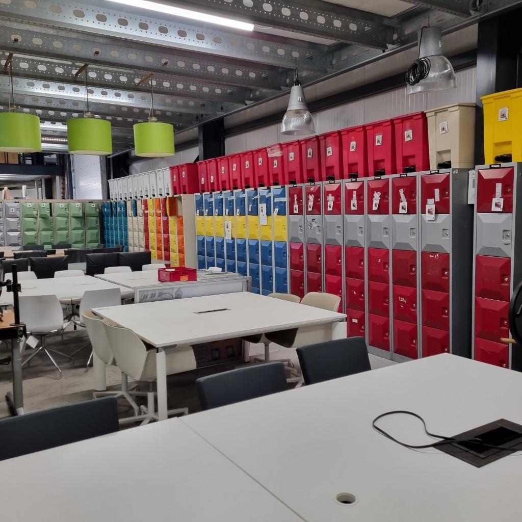 Diverse kantoortafels, tafels, vergadertafels, kantinetafels, Ophalen, Gebruikt, 200 cm of meer, 50 tot 100 cm