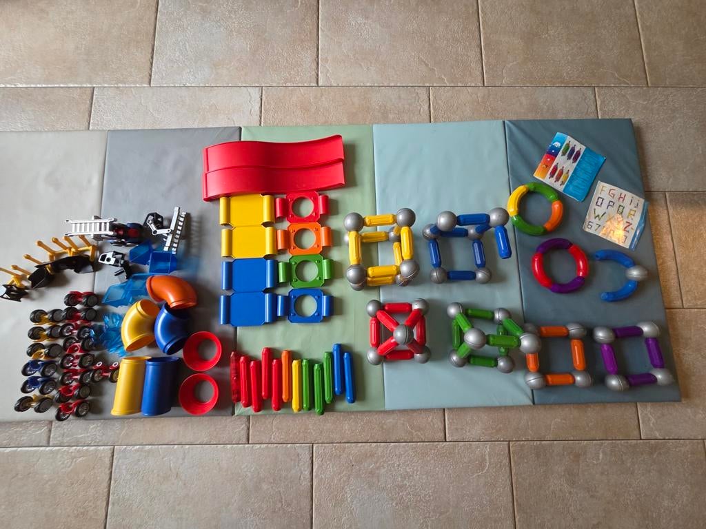 Hele nette grote set Smartmax speelgoed. Super leuk bouwen, Ophalen of Verzenden, Zo goed als nieuw