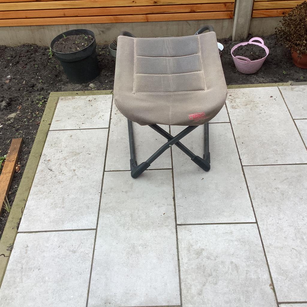 Crespo camping voetensteun, Ophalen, Gebruikt, Campingmeubel-accessoire